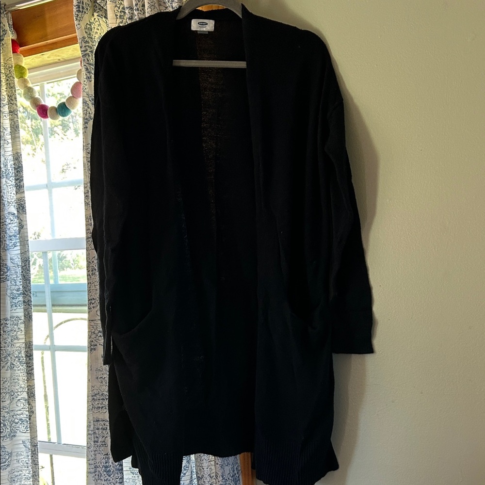 Old Navy Women's Classic Black Cardigan